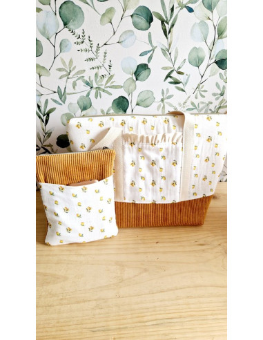 Housse liseuse ou livre Pocket zippée avec poche