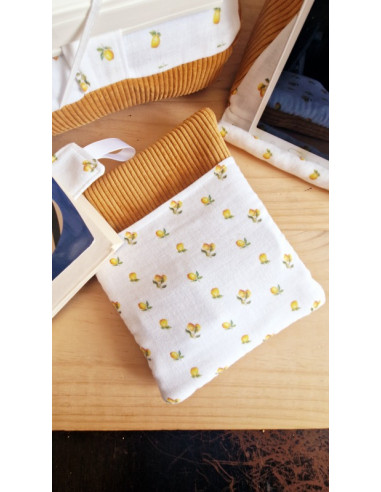 Housse liseuse ou livre Pocket zippée avec poche