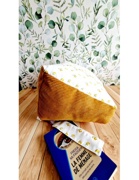 Marque page en tissu