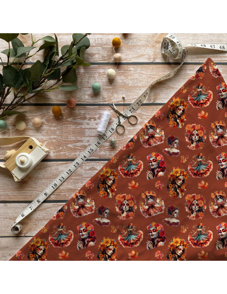 Tissus reine des calaveras