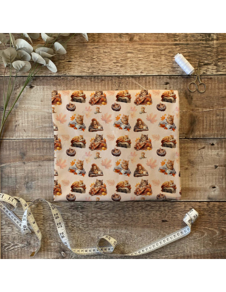 Tissus automne douillet