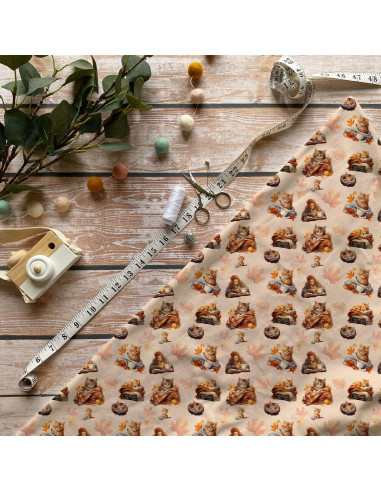 Tissus automne douillet