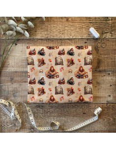 Tissus roman d'automne