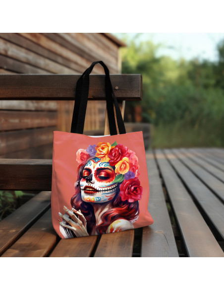 Tote bag reine des calaveras