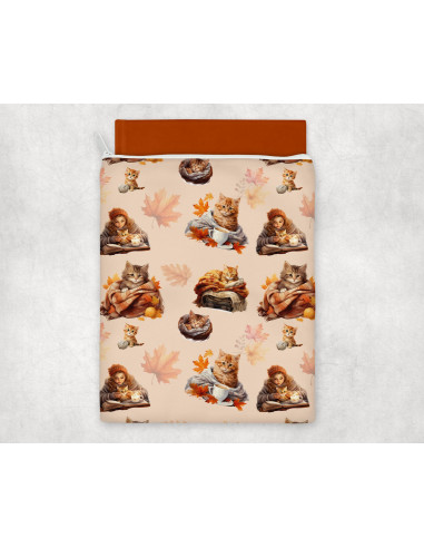 Housse liseuse ou livre d'automne