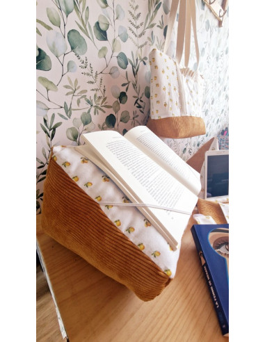 Coussin lecture d'automne