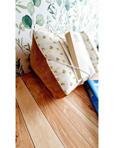 Coussin lecture d'automne