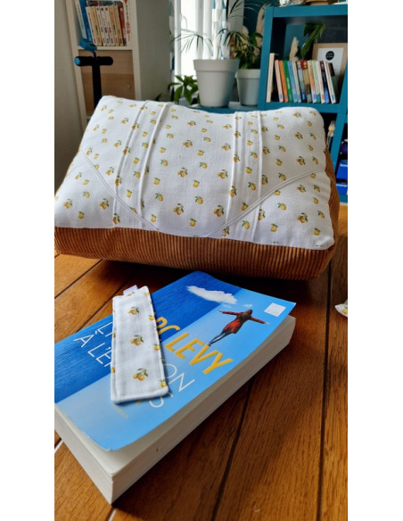 Coussin lecture d'automne