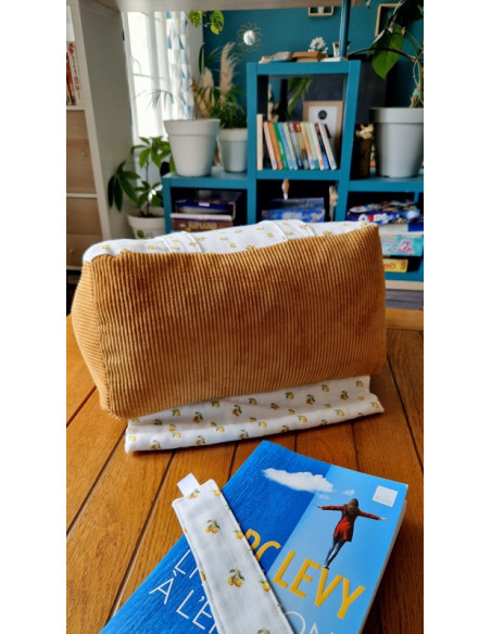 Coussin lecture d'automne