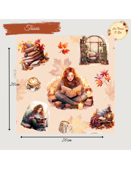 Tissus roman d'automne