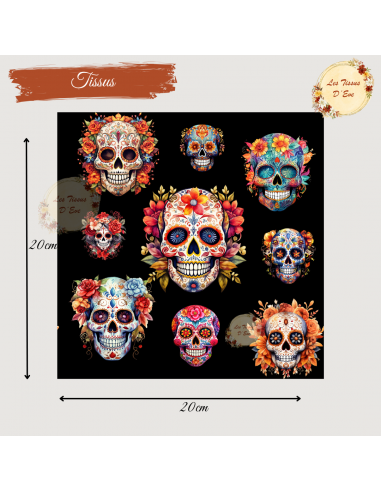 Tissus fiesta de los muertos