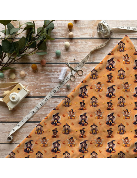 Tissus sorcières d'automne