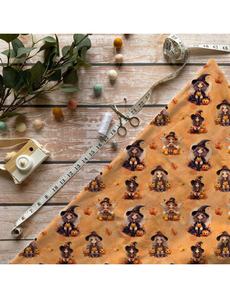 Tissus sorcières d'automne