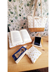 Housse liseuse ou livre bibliothèque 2