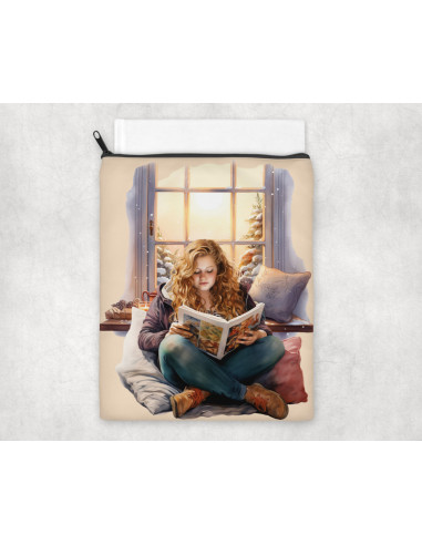 Housse liseuse ou livre Femme cozy