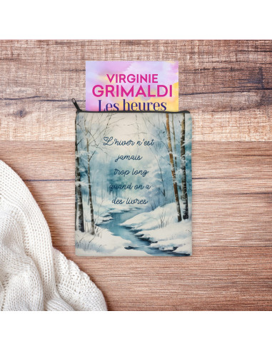 Housse liseuse ou livre Hiver