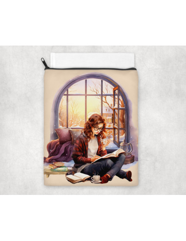 Housse liseuse ou livre Femme cozy Pocket
