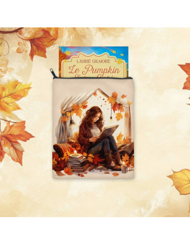 Housse liseuse ou livre Femme d'automne Pocket