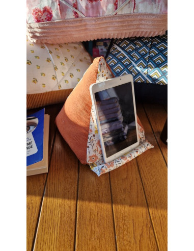 Coussin support liseuse automne