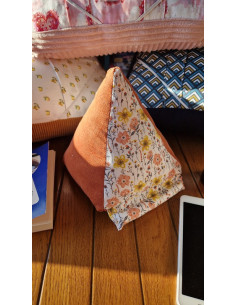 Coussin support liseuse automne