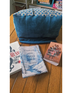 Coussin lecture rosace 1 2