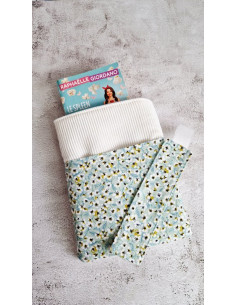 Housse liseuse ou livre avec poche et marque page