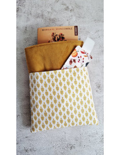 Housse liseuse ou livre avec poche 2