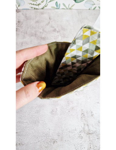 Housse liseuse ou livre avec marque page "...